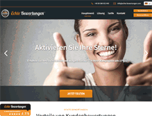 Tablet Screenshot of echte-bewertungen.com